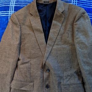 Italian wool JCrew brown Ludlow suit jacket. 38S